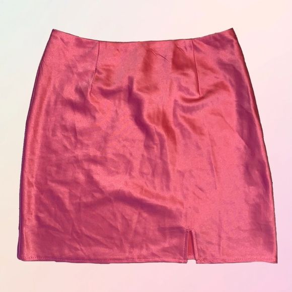 Princess Polly, Bubblegum Pink, Split Hem, Mini Skirt - Picture 9 of 9
